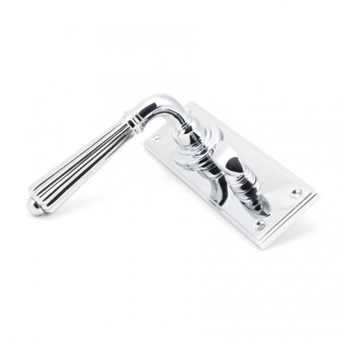 Polished Chrome Hinton Lever Bathroom Set